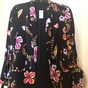 Express Floral Blazer